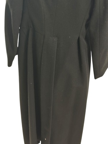 Vintage Comme Des Garcons Black Wool Cape Made In Japan S - Picture 4 of 8