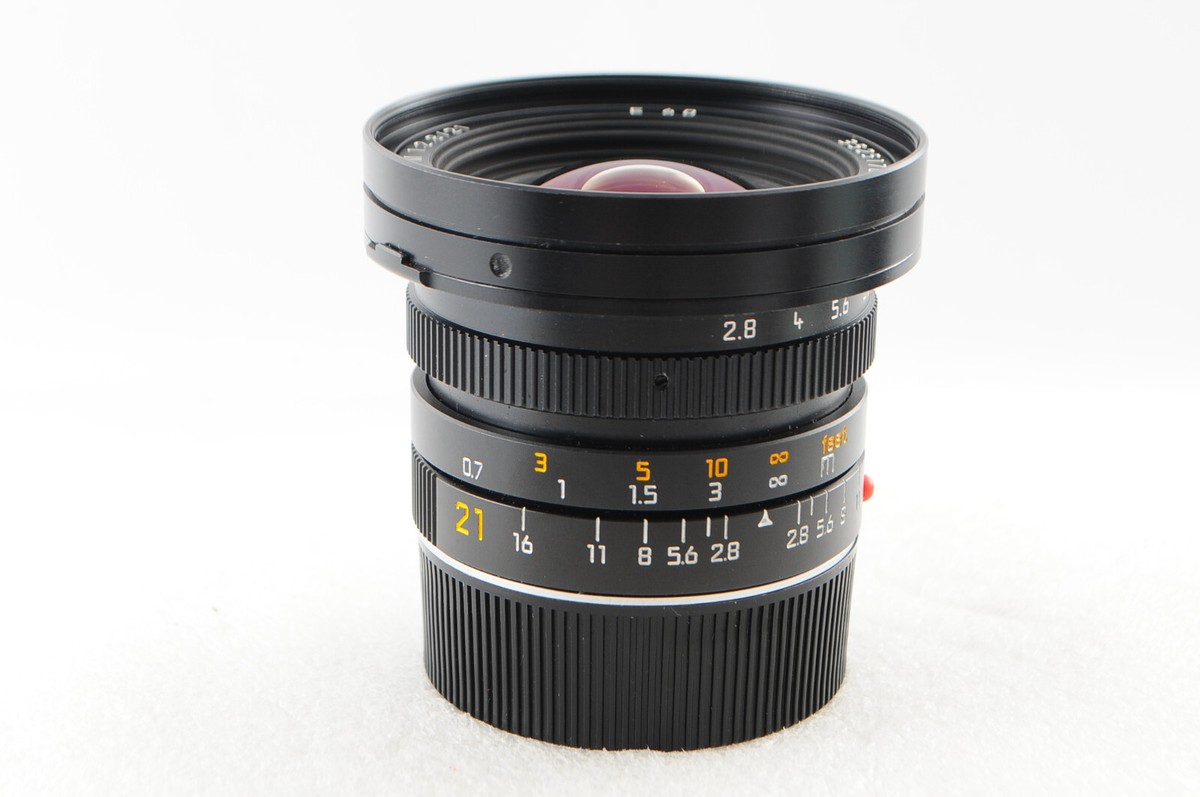 ☆187☆OVERHAULED in Pouch LEICA ELMARIT-M 21mm f2.8 1st