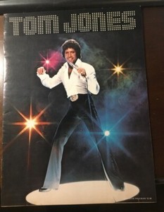 Tom Jones Tour Program Lot of 5, some w/ Ticket Stubs, and a 8x10 Picture (p47)