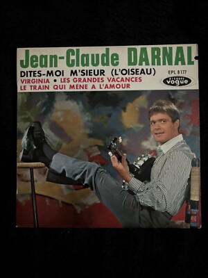 Vinyl 45 Türme Jean-Claude Darnal, sag mir, Herr Zug, der zum ''Amo'' führt