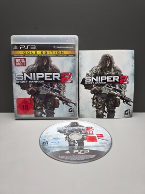 SNIPER GHOST WARRIOR 2 + ANLEITUNG SONY PLAYSTATION 3 PAL KOMPLETT OVP CIB PS3
