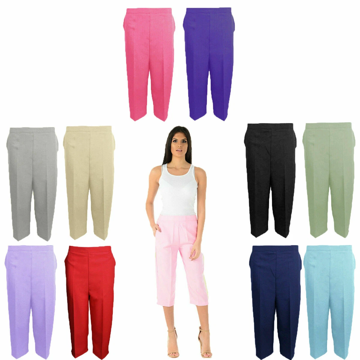 Types of shop capri pants