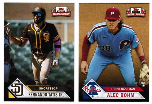 2021 TOPPS NATIONAL BASEBALL CARD DAY COMPLETE 32-CARD SET HAYES MOUNTCASTLE RC - Picture 6 of 6