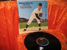 HAMMOND ORGAN MODEL X-77  DENNY McCLAIN VINYL LP RECORD  VINTAGE LATE 1960'S