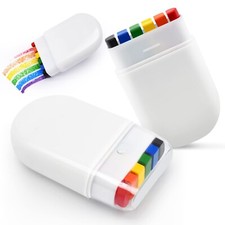 Rainbow Fanbrush Gay Pride Face & Body Paint Rainbow Flag Stripe Colours LGBTQ+