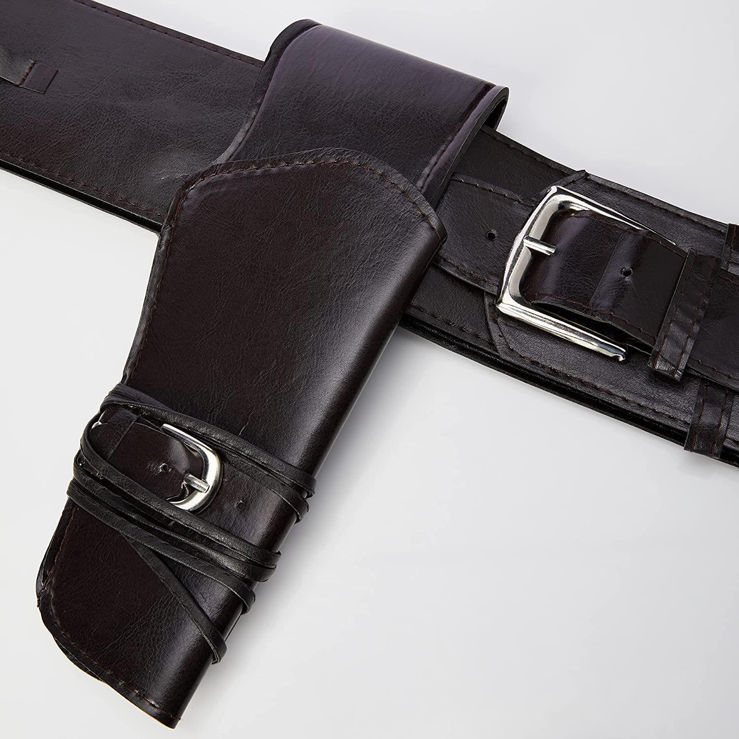 Smiffys - Authentic Western Wandering Gunman Belt & Holster - Adult