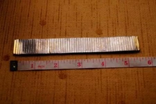 VINTAGE NOS  17.5mm  WAS GOLD TONE MOST HAS GONE  EXPANDABLE WATCH BRACELET