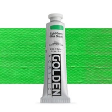 Golden Heavy Body Artist Acrylics - Light Green, 2 oz Tube