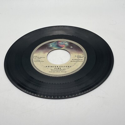 Pointer Sisters 45 - 1978 Fire/Love Is Like A Rolling Stone - Planet P-45901