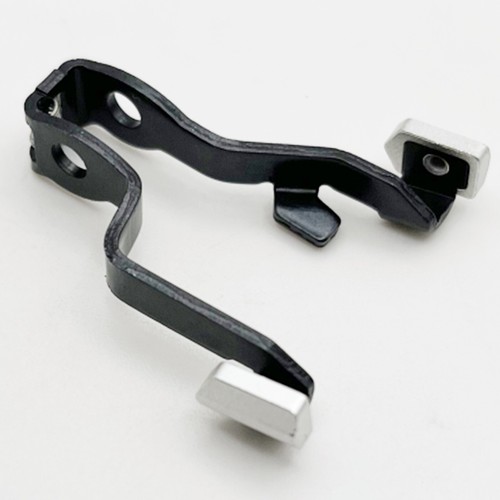 Combo For G1ock GEN 5 17-34 Mag Release Extended Slide Release /Release Silver - Picture 3 of 10