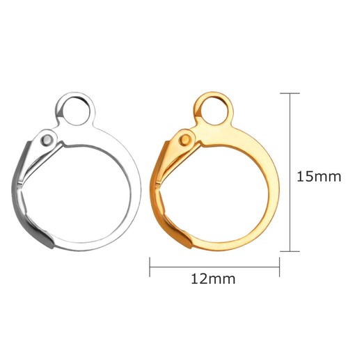 Earrings Dangle Ear Wire Earring Hooks Jewelry Making - Imagen 12 de 12