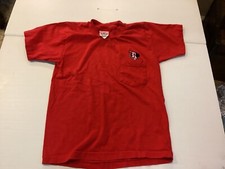 VTG 101 Dalmatians THE DISNEY STORE Red Embroidered Pocket T-shirt SZ Youth M