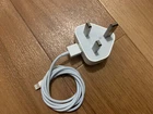Apple  iPhone Charger  Plug and USB Data Cable