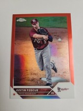 2023 Topps Pro Debut Chrome RED Justin Foscue /5