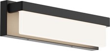 LED Bathroom Vanity Light Fixture Over Mirror 16.5 inch Modern Rectangle 4000K