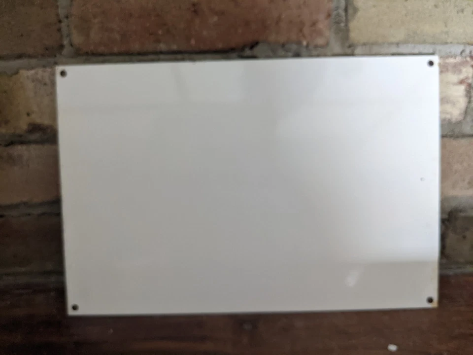 VINTAGE NEHI COLA SODA PORCELAIN SODA ENAMEL GAS STATION SIGN 12" X 8" - Image 4 of 4