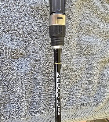ZEBCO NEW-NEVER USED 33 GOLD ULTRA LIGHT 33GC502ULA 5' 2PC CASTING