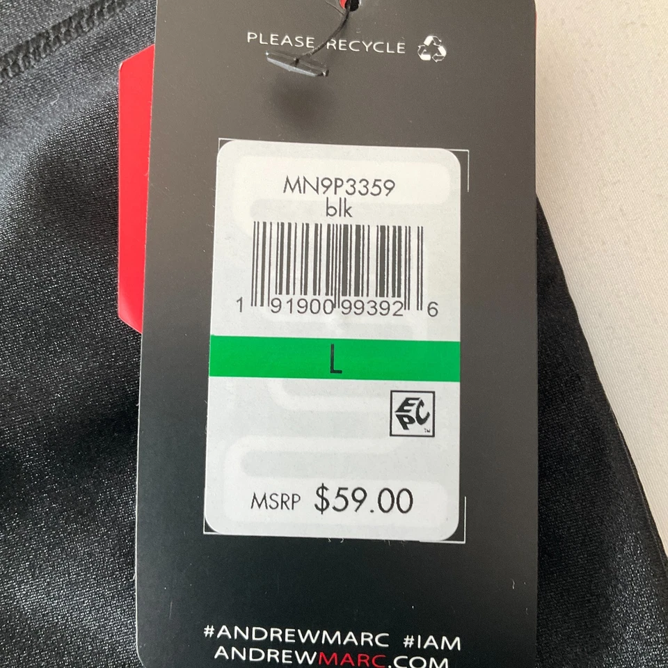 Leggings Marc New York Performance para mujer talla L negros absorbentes de compresión Foto 4 de 4