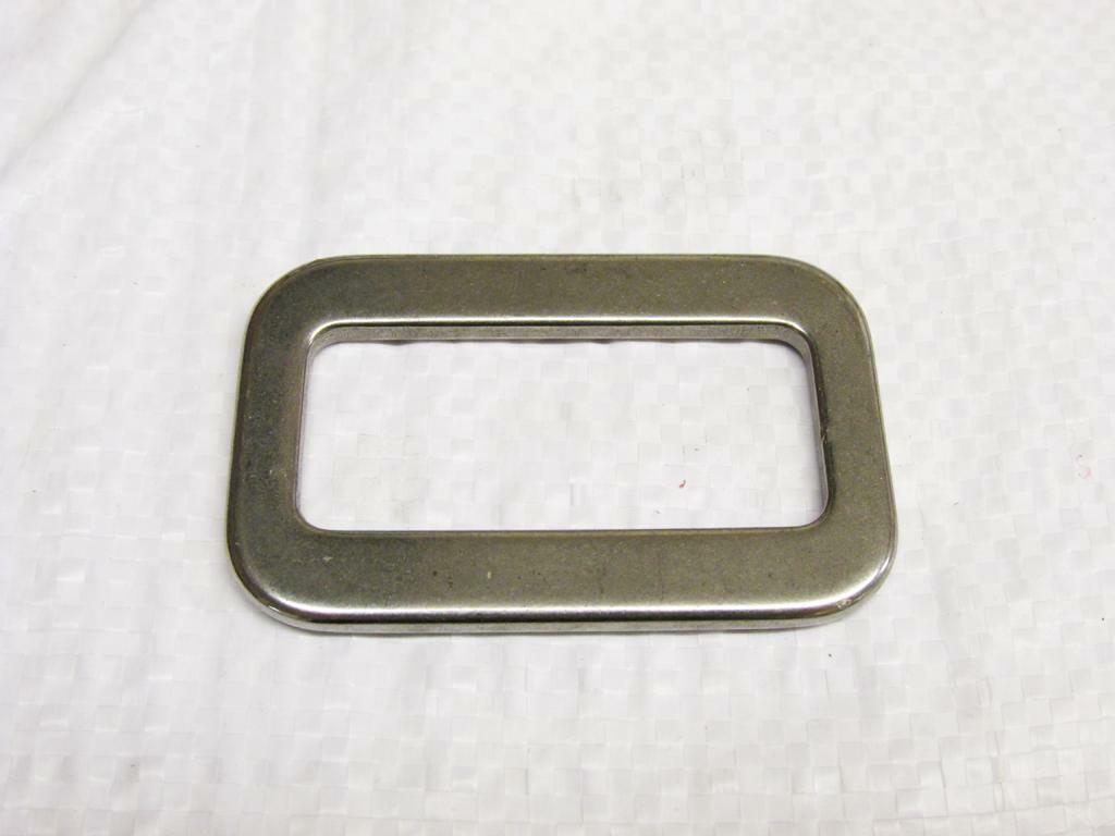 Stainless Steel Rectangular Webbing Buckle 30MM (Slide Adjustable)