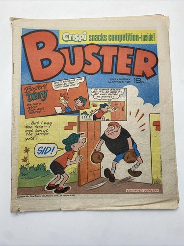 11 x BUSTER COMICS Bundle / Job Lot 1982 - 1984 - Vintage 80s British Comics - Picture 6 of 13