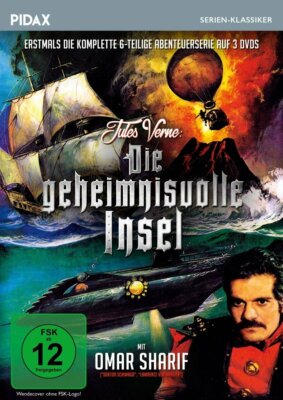 Jules Verne: Die geheimnisvolle Insel - 6-teilige Serie DVD Omar Sharif