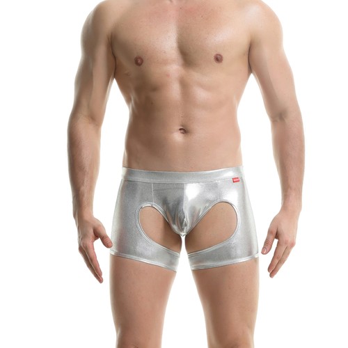 Men Trunks Sexy Underwear Boxer Briefs Cut-Out Underpants Shorts Thongs Sissy - Picture 52 of 61
