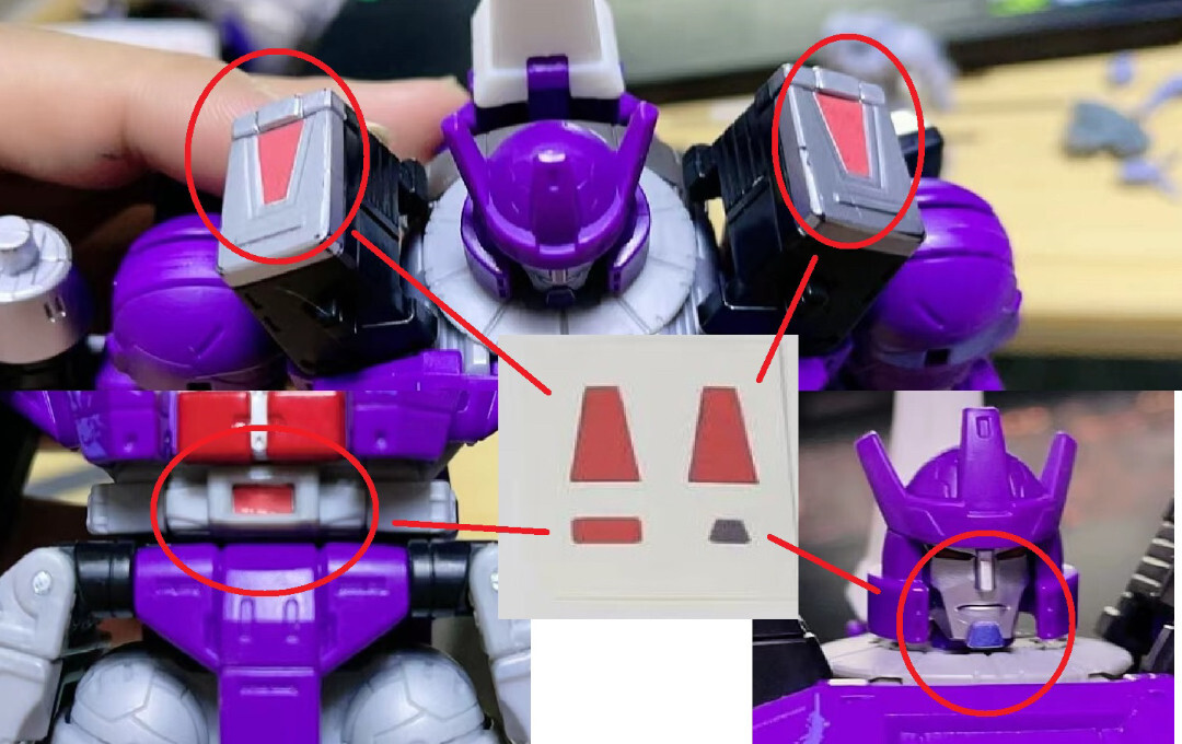 KINGDOM（1〜58）SET ZX-18A upgrade kit for Kingdom Galvatron,in stock | eBay