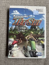NINTENDO Wii KAWASAKI JET SKI VIDEO GAME - COMPLETE CIB - TESTED