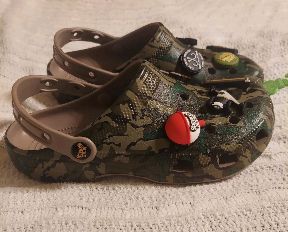 Luke Combs Crocs 2019 Rare Luke Combs Realtree Camo Crocs 2019
