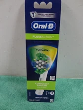 NEW Oral-B  Floss Action  Electric Toothbrush Replacement Brush Heads - 3ct -