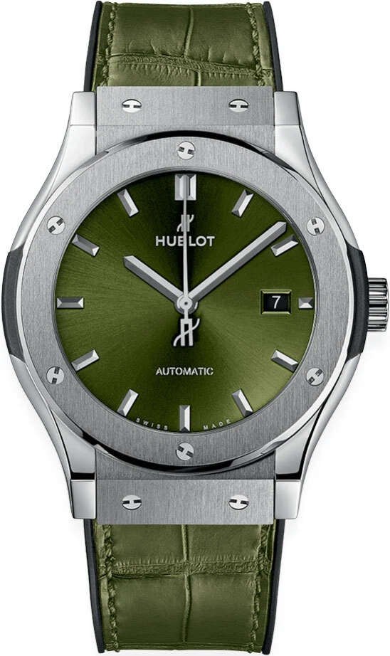 Hublot — Hublot Classic Fusion Green Titanium 42mm - 542.NX.8970.LR