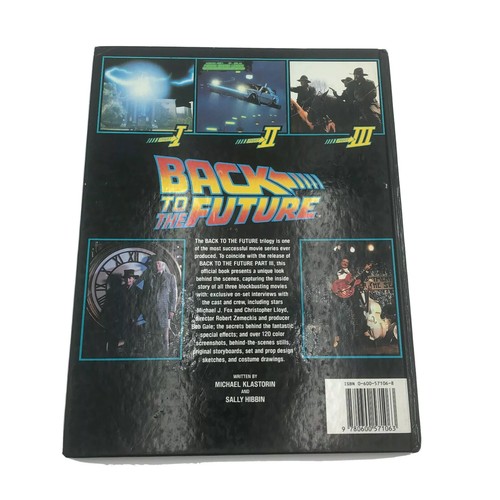 BACK TO FUTURE: OFFICIAL BOOK OF COMPLETE MOVIE TRILOGY By Michael Klastorin - Foto 2 di 7