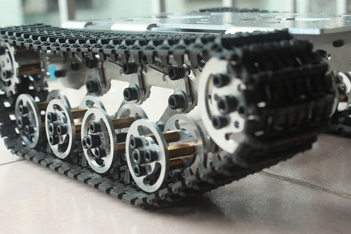 Sistema de suspensión independiente de metal chasis de tanque robot para aficionado a Arduino hágalo usted mismo - Imagen 6 de 9