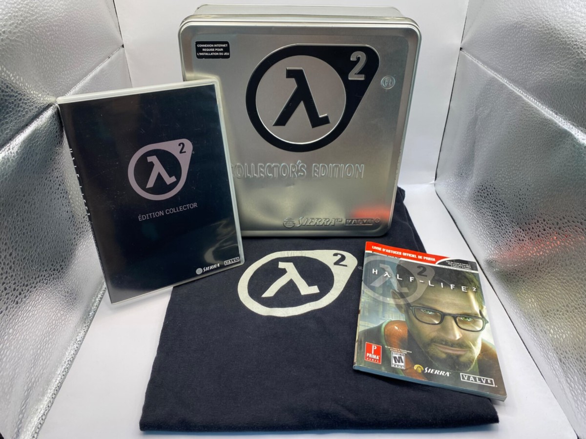 Half-Life 2 Collector's Edition PC 2004 Metal tin box