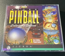 3-D Ultra Pinball Collectors Edition 4-Discs PC Video Game,Discs Are NMint