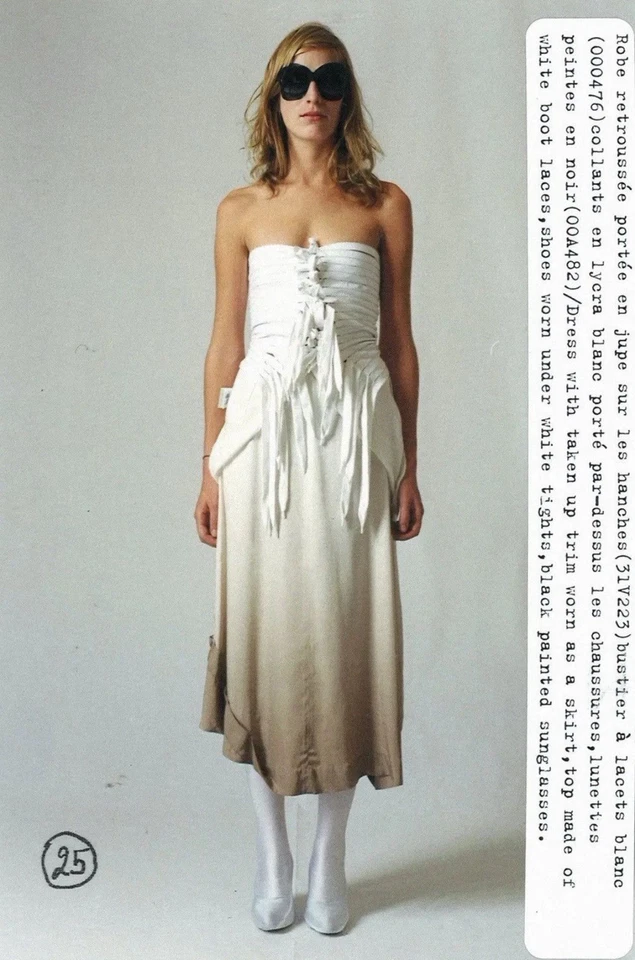 Maison Martin Margiela SS03 Assymetrical Hitched Skirt - Image 2 of 4