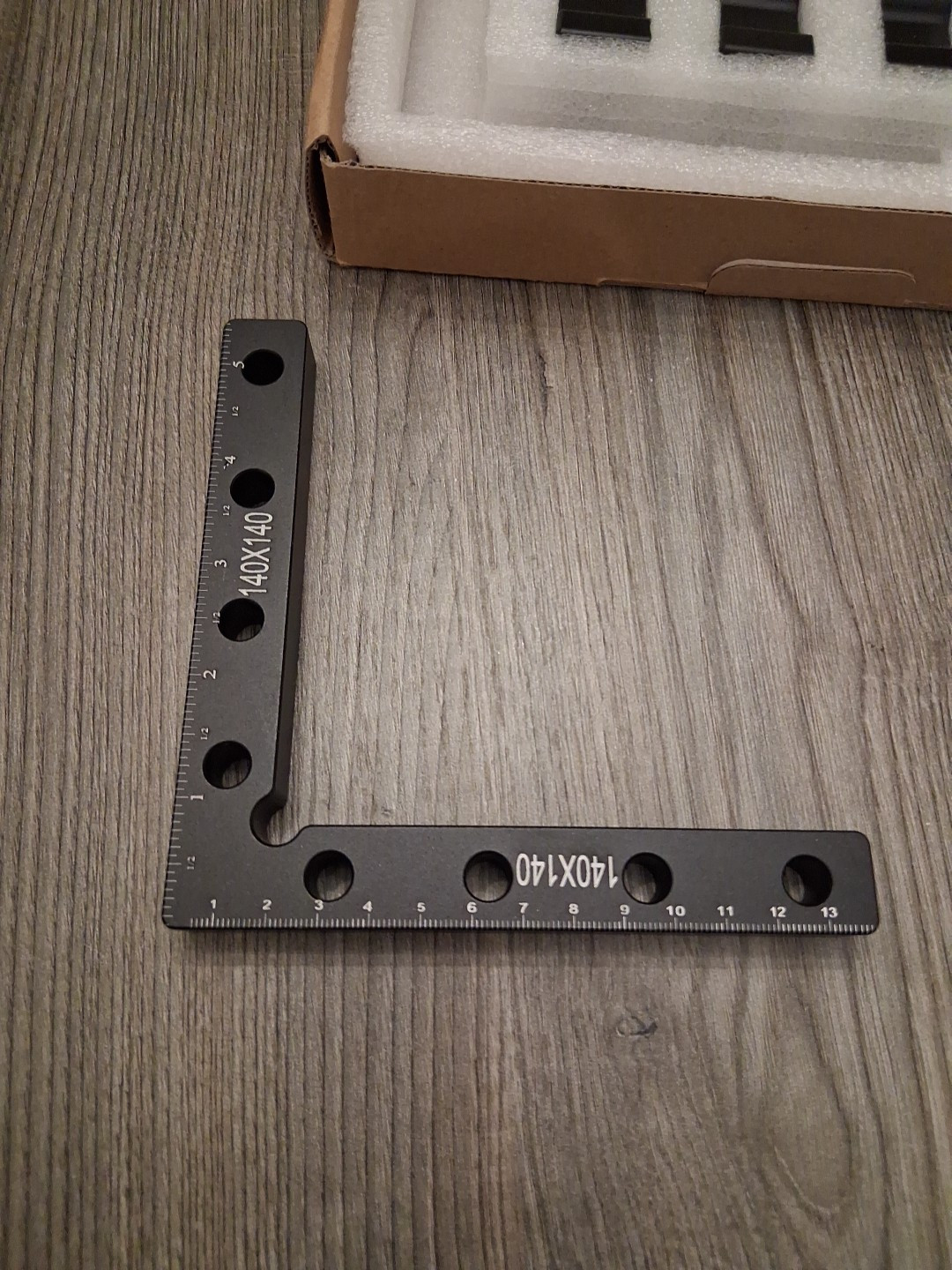 PRECIVA 90 Degree Positioning Squares 5.5"x5.5" Right Angle Clamping Square 