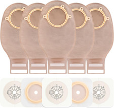 Colostomy Bags, 20 PCS Ostomy Supplies Two Piece 15Mm-57Mm Cut to Fit Drainable