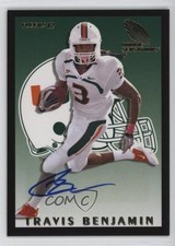 2012 Fleer Retro 1993 Rookie Sensations Travis Benjamin #RS-26 Auto RC