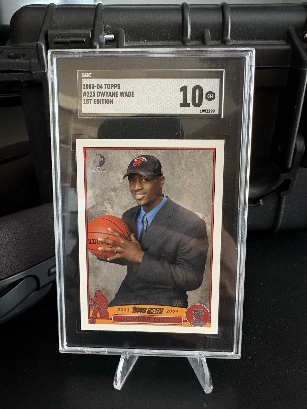 2003-04 Topps - Draft Pick Dwyane Wade #225 1st Edition (RC)