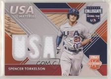 2020 Elite Extra Edition USA Baseball Material Orange /199 Spencer Torkelson 9h3