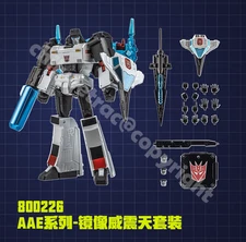 AULDEY Transformers G1 AAElite Shattered Glass Megatron Figure Model Toy