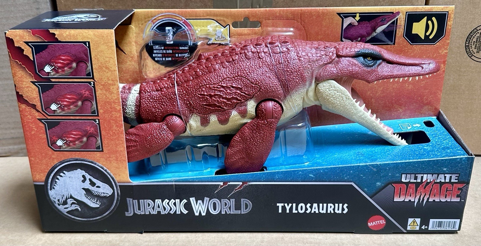 Jurassic World Ultimate Damage TYLOSAURUS Dinosaur Action Figure