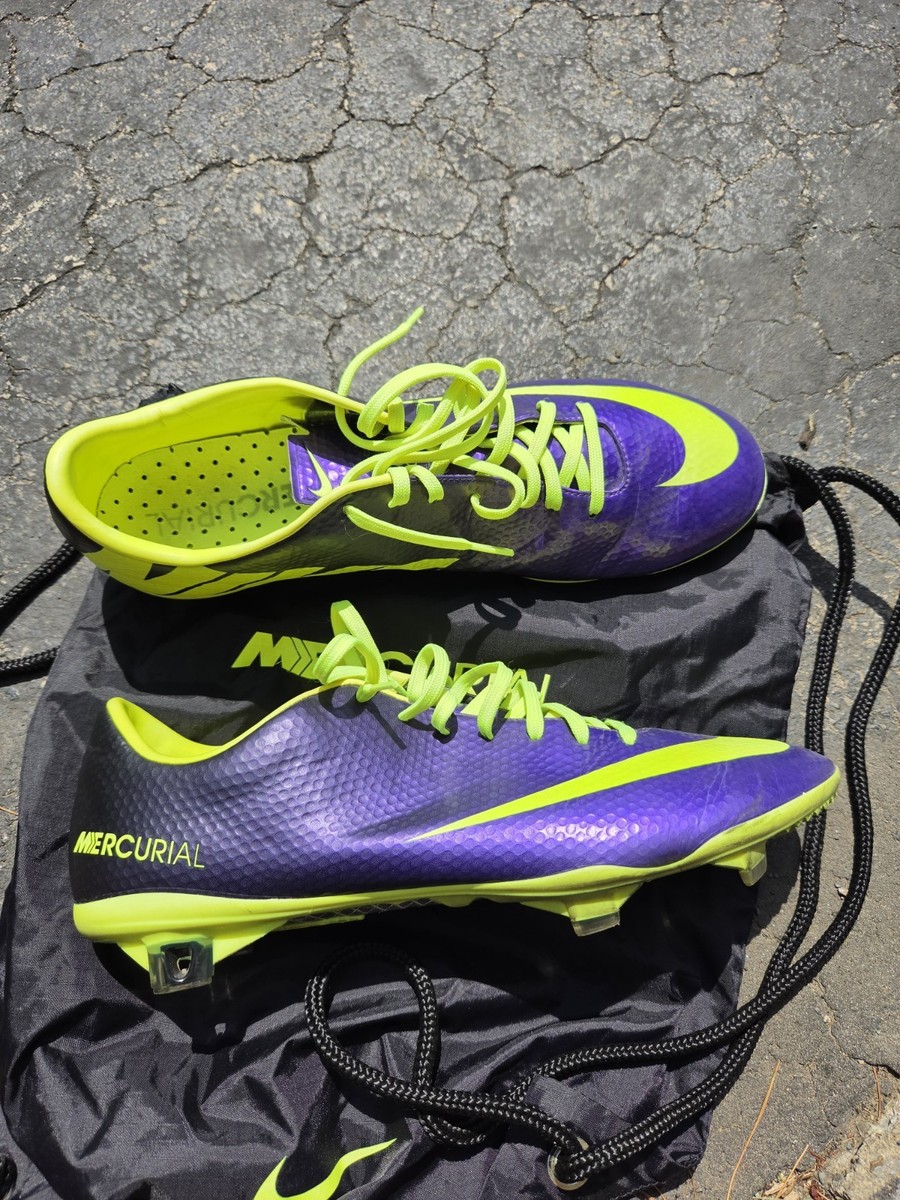 Nike Mercurial Vapor IX 9 FG (Model 555605-570) (Men) 10 | eBay
