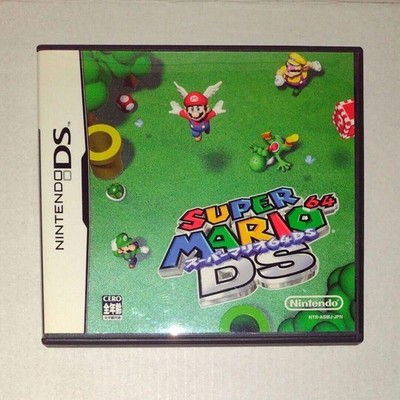 Super Mario 64 Nintendo DS Japanische Version Box mit Handbuch Japanische...