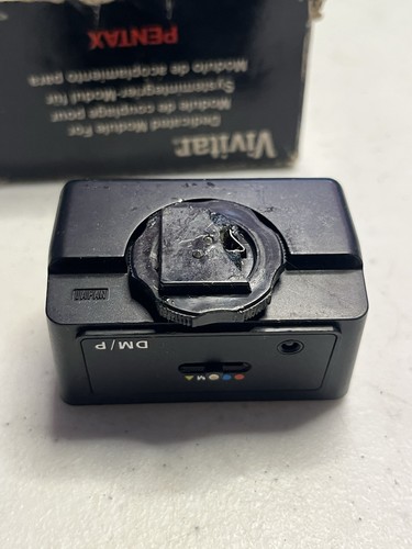 Vivitar DM/P Dedicated Flash Module for Pentax SLR Cameras w/ Box - Picture 9 of 9