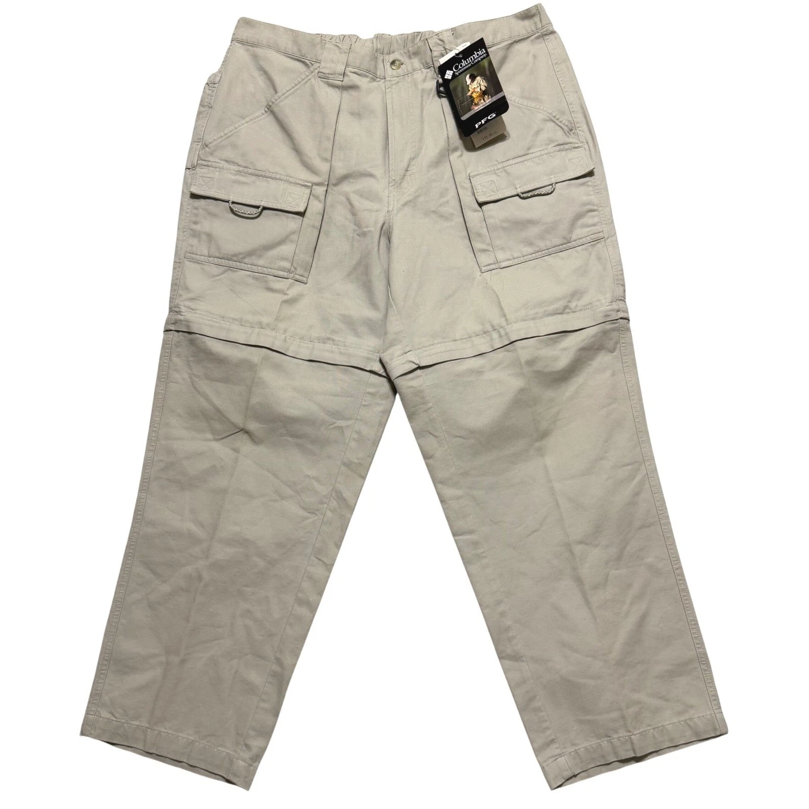 Columbia PFG Convertible Brewha Pant Mens XL 29 Fossil Fishing Hiking FM8011
Opens in a new window o