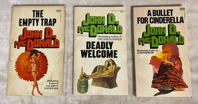 DISCOVER 3 BY AMERICAN WRITER JOHN D MACDONALD SHIP'D 2 UR DOOR ALL 4 $14.92 A10