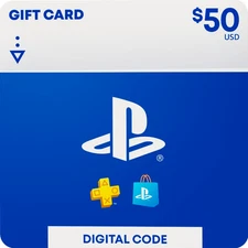 PlayStation $50 Gift Card  (Please read the item description before purchasing)
