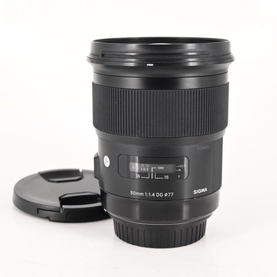 Sigma AF 50mm f1.4 DG HSM Art 014 Lens Canon EF *Read #932